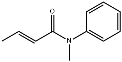 2-Butenamide, N-methyl-N-phenyl-, (2E)- Structure