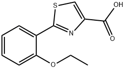 2-(2-ethoxyphenyl)-1,3-thiazole-4-carboxylic acid Structure