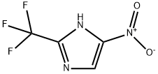 1H-Imidazole, 5-nitro-2-(trifluoromethyl)- Struktur