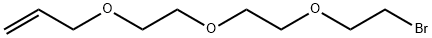 1-Propene, 3-[2-[2-(2-bromoethoxy)ethoxy]ethoxy]- Structure