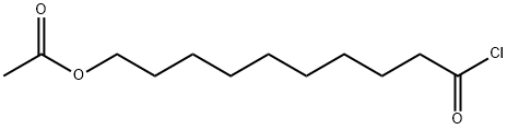 Decanoyl chloride, 10-(acetyloxy)-