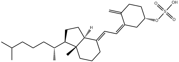 vitamin D3 sulfoconjugate Structure