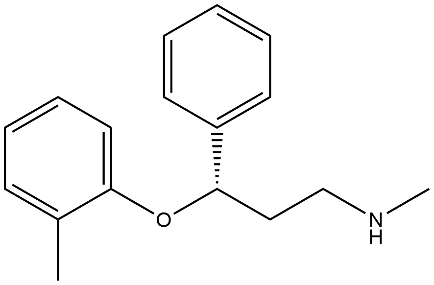 (S)-Tomoxetine Struktur