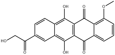 Doxorubicin Impurity 14 Structure
