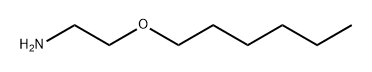 Ethanamine, 2-(hexyloxy)- Structure