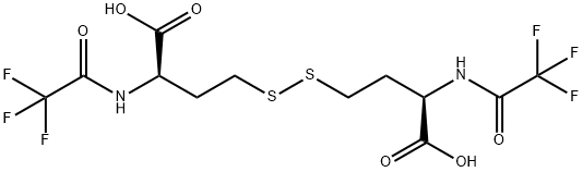 4,4′-Dithiobis-2-(trifluoracetyl)aminobutansure Structure