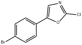 5-(4-溴苯基)-2-氯唑, 1060816-28-5, 结构式