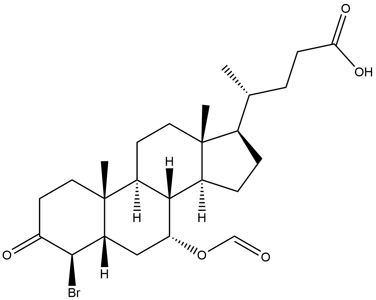 胆酸杂质21 结构式