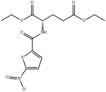L-Glutamic acid, N-[(5-nitro-2-thienyl)carbonyl]-, 1,5-diethyl ester
