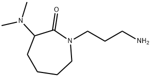 1-(3-Aminopropyl)-3-(dimethylamino)azepan-2-one Struktur