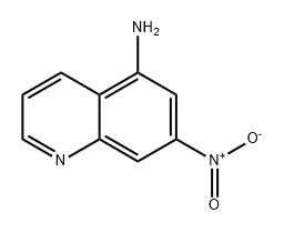 5-Quinolinamine, 7-nitro- Struktur