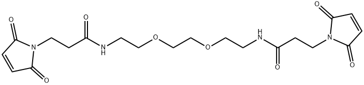 Bis-Mal-PEG2, 1070882-80-2, 结构式