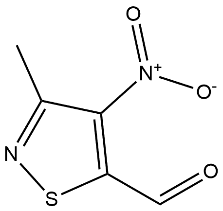 1071019-72-1 3-methyl-4-nitroisothiazole-5-carbaldehyde