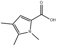 1H-Pyrrole-2-carboxylic acid, 1,4,5-trimethyl-,1071432-30-8,结构式