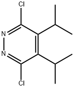 Pyridazine, 3,6-dichloro-4,5-bis(1-methylethyl)- 化学構造式