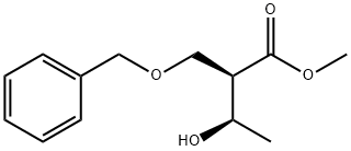 Butanoic acid, 3-hydroxy-2-[(phenylmethoxy)methyl]-, methyl ester, (2R,3R)- 结构式