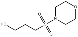 1-Propanol, 3-(4-morpholinylsulfonyl)- Structure