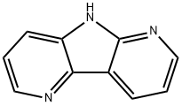 5H-Pyrrolo[2,3-b:4,5-b']dipyridine (9CI) Structure