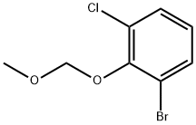 1-bromo-3-chloro-2-(methoxymethoxy)benzene 结构式