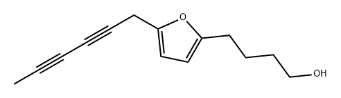2-Furanbutanol, 5-(2,4-hexadiyn-1-yl)-