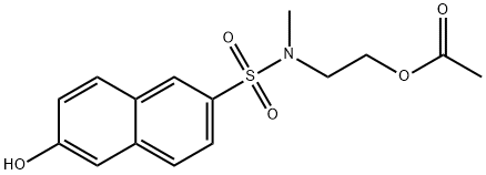 108863-79-2 2-(2-Hydroxy-N-methylnaphthalene-6-sulfonamido ethyl acetate