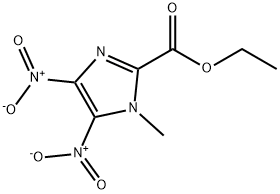 1H-Imidazole-2-carboxylic acid, 1-methyl-4,5-dinitro-, ethyl ester Structure