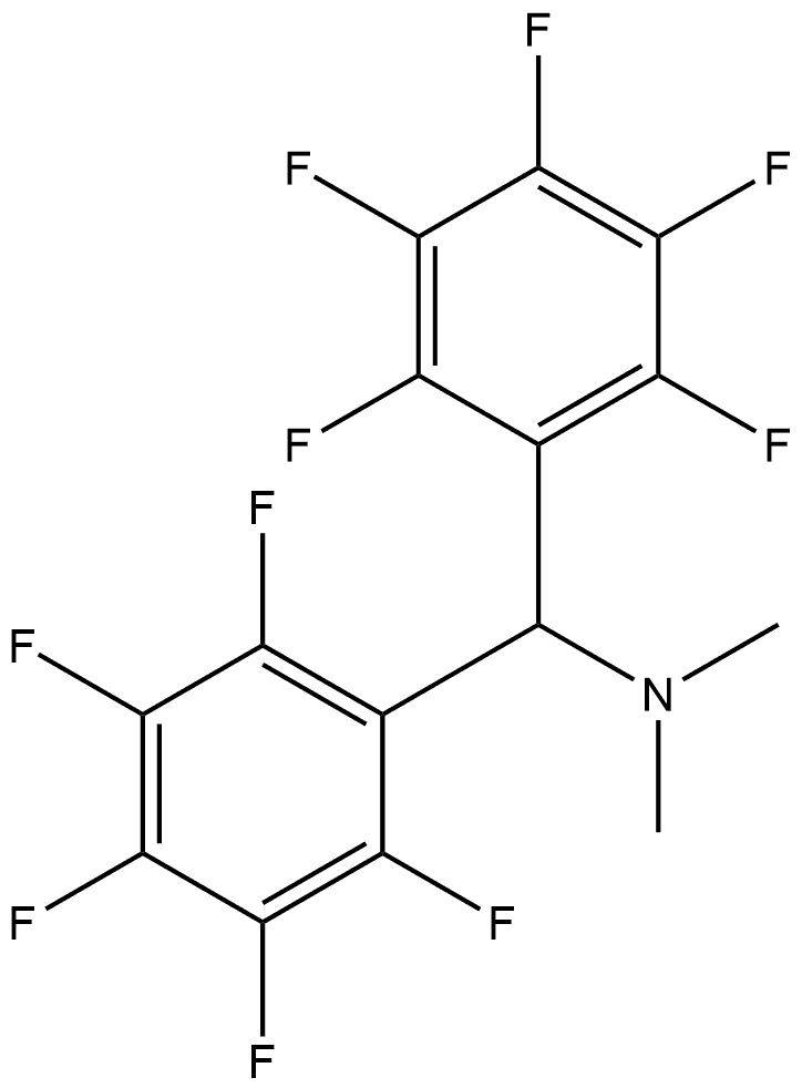 Benzenemethanamine, 2,3,4,5,6-pentafluoro-N,N-dimethyl-α-(2,3,4,5,6-pentafluorophenyl)-