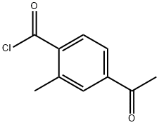 Benzoyl chloride, 4-acetyl-2-methyl-