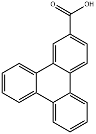 2-Triphenylenecarboxylic acid Struktur