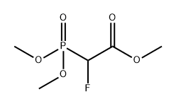 2-(二甲氧基膦基)-2-氟甲酯乙酸 结构式