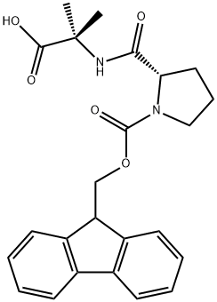 FMOC-PRO-AIB-OH, 109772-44-3, 结构式