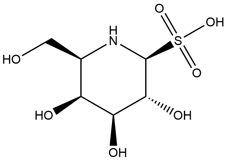 2-Piperidinesulfonic acid, 3,4,5-trihydroxy-6-(hydroxymethyl)-, [2S-(2α,3β,4α,5α,6α)]- (9CI)