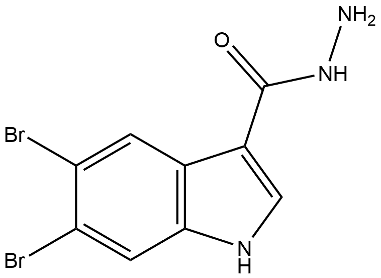 5,6-Dibromoindole-3-carbohydrazide|5,6-二溴吲哚-3-甲酰肼
