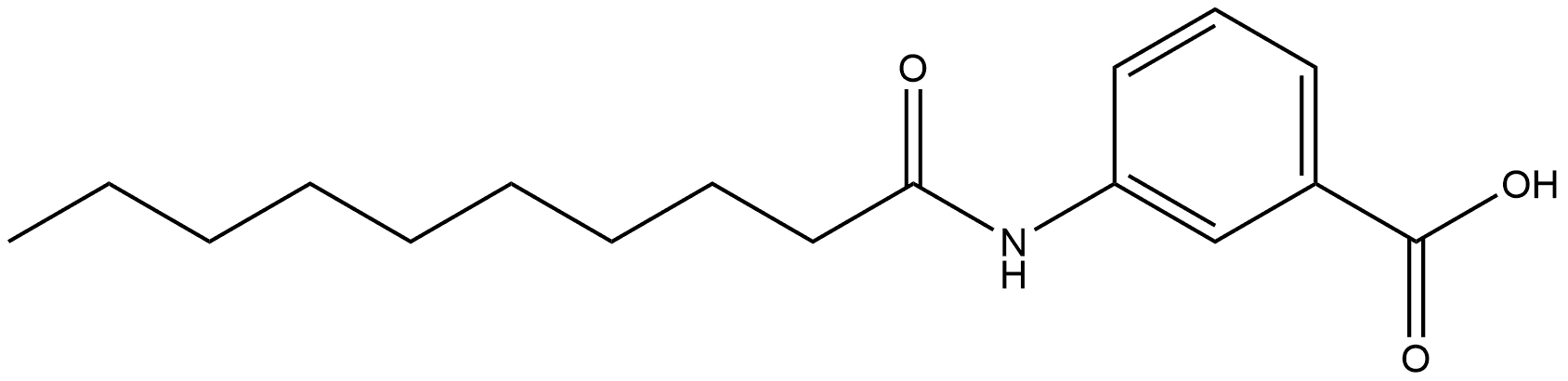 3-[(1-Oxodecyl)amino]benzoic acid,1099178-94-5,结构式