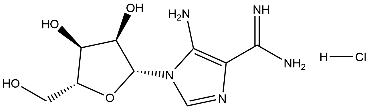 1H-Imidazole-4-carboximidamide, 5-amino-1-β-D-ribofuranosyl-, monohydrochloride
