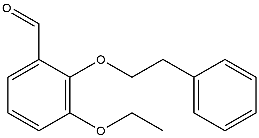 3-Ethoxy-2-(2-phenylethoxy)benzaldehyde|3-Ethoxy-2-(2-phenylethoxy)benzaldehyde