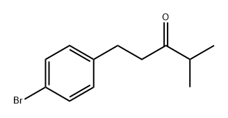 3-Pentanone, 1-(4-bromophenyl)-4-methyl- Structure