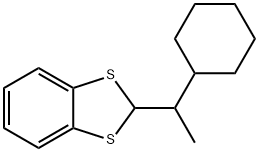 1,3-Benzodithiole, 2-(1-cyclohexylethyl)-