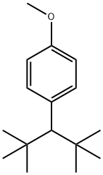Benzene, 1-[1-(1,1-dimethylethyl)-2,2-dimethylpropyl]-4-methoxy- Structure