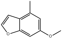 6-甲氧基-4-甲基苯并呋喃, 110451-95-1, 结构式