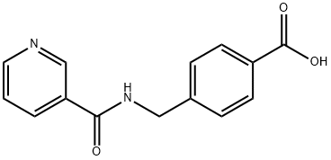 Benzoic acid, 4-[[(3-pyridinylcarbonyl)amino]methyl]-|