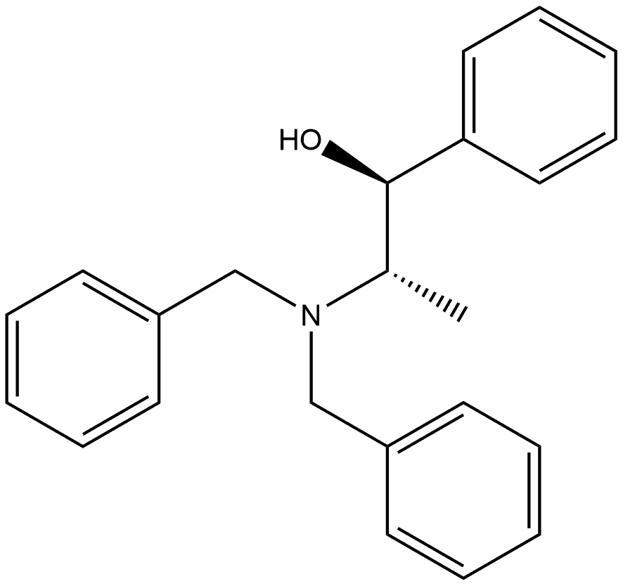 Benzenemethanol, α-[(1S)-1-[bis(phenylmethyl)amino]ethyl]-, (αS)-