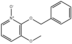 Pyridine, 3-methoxy-2-(phenylmethoxy)-, 1-oxide