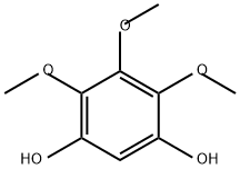 1,3-Benzenediol, 4,5,6-trimethoxy- Struktur