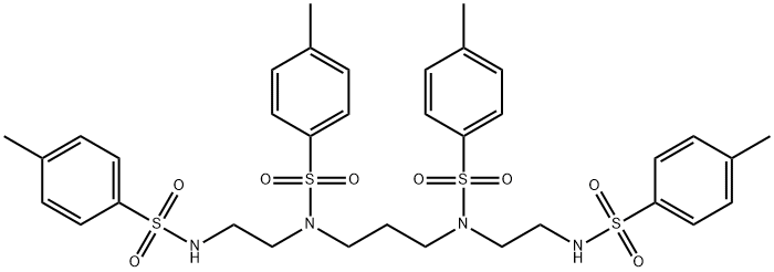 Benzenesulfonamide, N,N'-1,3-propanediylbis[4-methyl-N-[2-[[(4-methylphenyl)sulfonyl]amino]ethyl]-