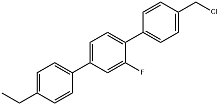 1,1':4',1''-Terphenyl, 4-(chloromethyl)-4''-ethyl-2'-fluoro-|