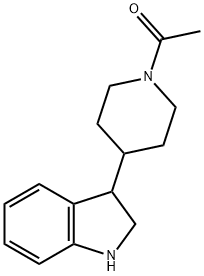 Ethanone, 1-[4-(2,3-dihydro-1H-indol-3-yl)-1-piperidinyl]-