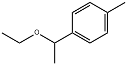 Benzene, 1-(1-ethoxyethyl)-4-methyl- Structure