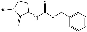 Carbamic acid, (1-hydroxy-2-oxo-3-pyrrolidinyl)-, phenylmethyl ester, (S)- (9CI) 化学構造式