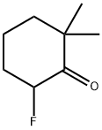 6-Fluoro-2,2-dimethyl-cyclohexanone,111833-27-3,结构式